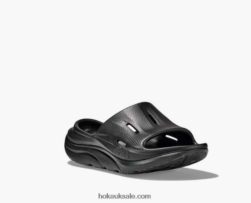 XHPD4N679 Ora Recovery Slide 3 Kids Black Hoka