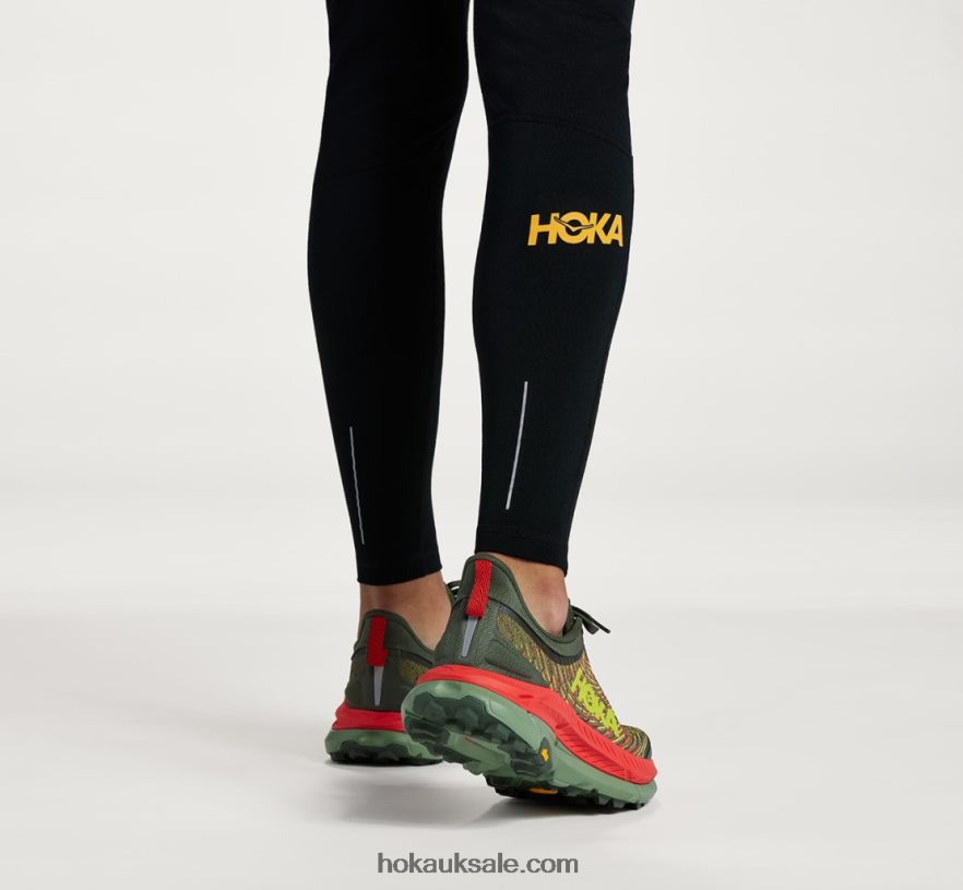 XHPD4N661 Merino Tight Men Black Hoka