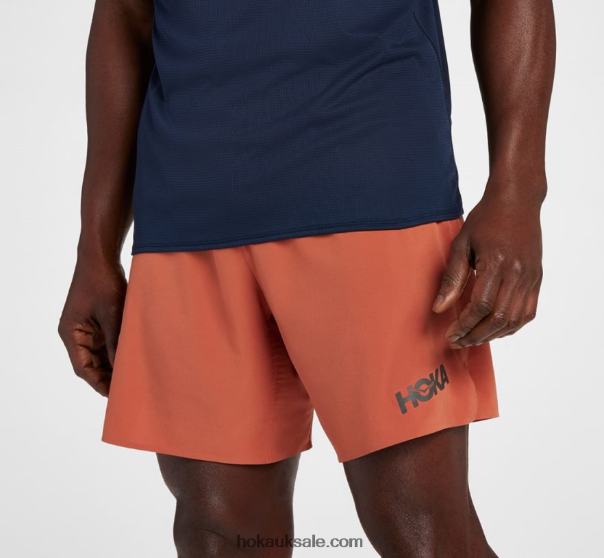 XHPD4N652 7" Short Men Baked Clay Hoka