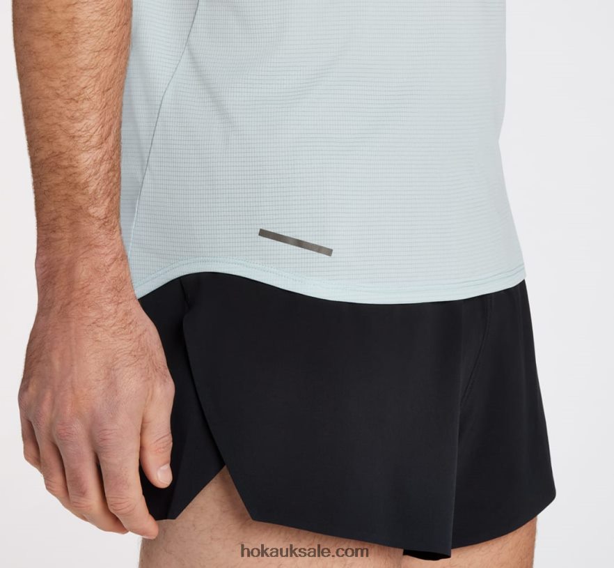 XHPD4N634 Glide Singlet Men Black Hoka