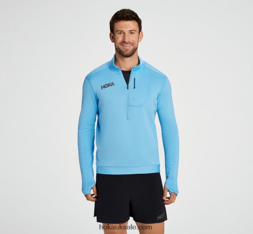 XHPD4N637 1/2 Zip Men All Aboard Hoka
