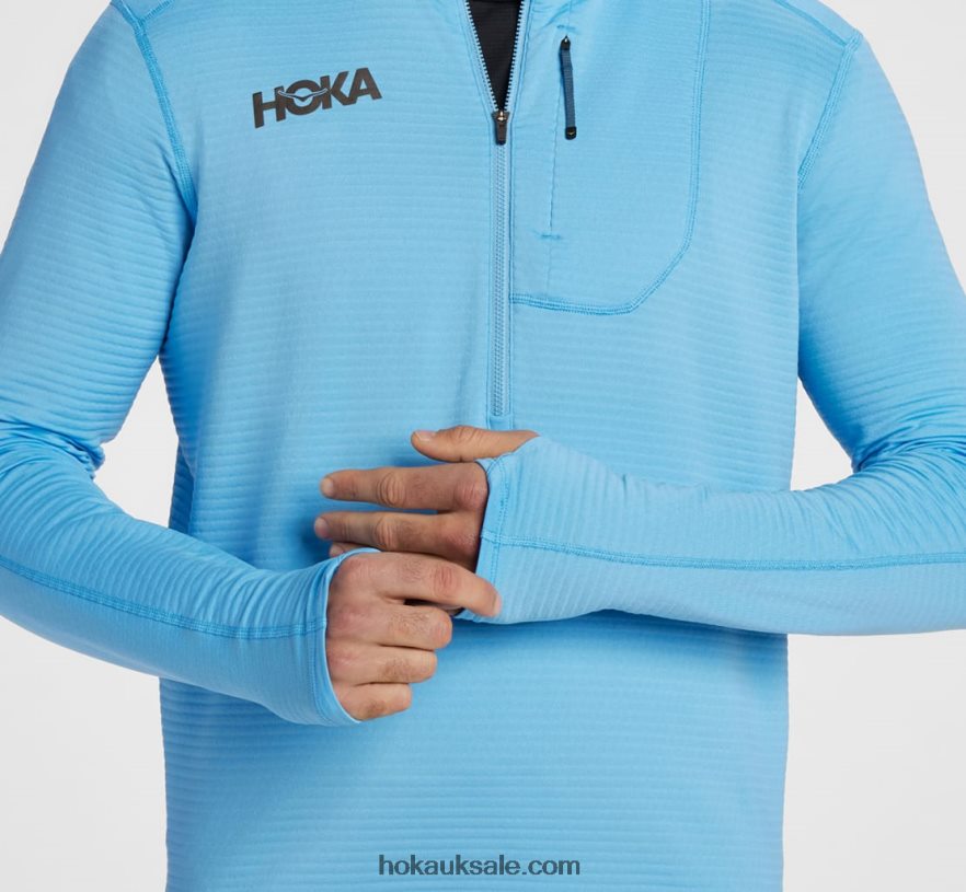 XHPD4N637 1/2 Zip Men All Aboard Hoka