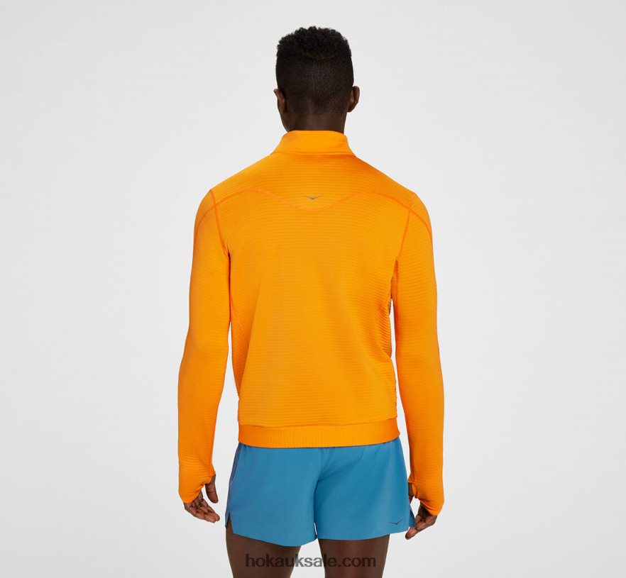 XHPD4N639 1/2 Zip Men Black Hoka