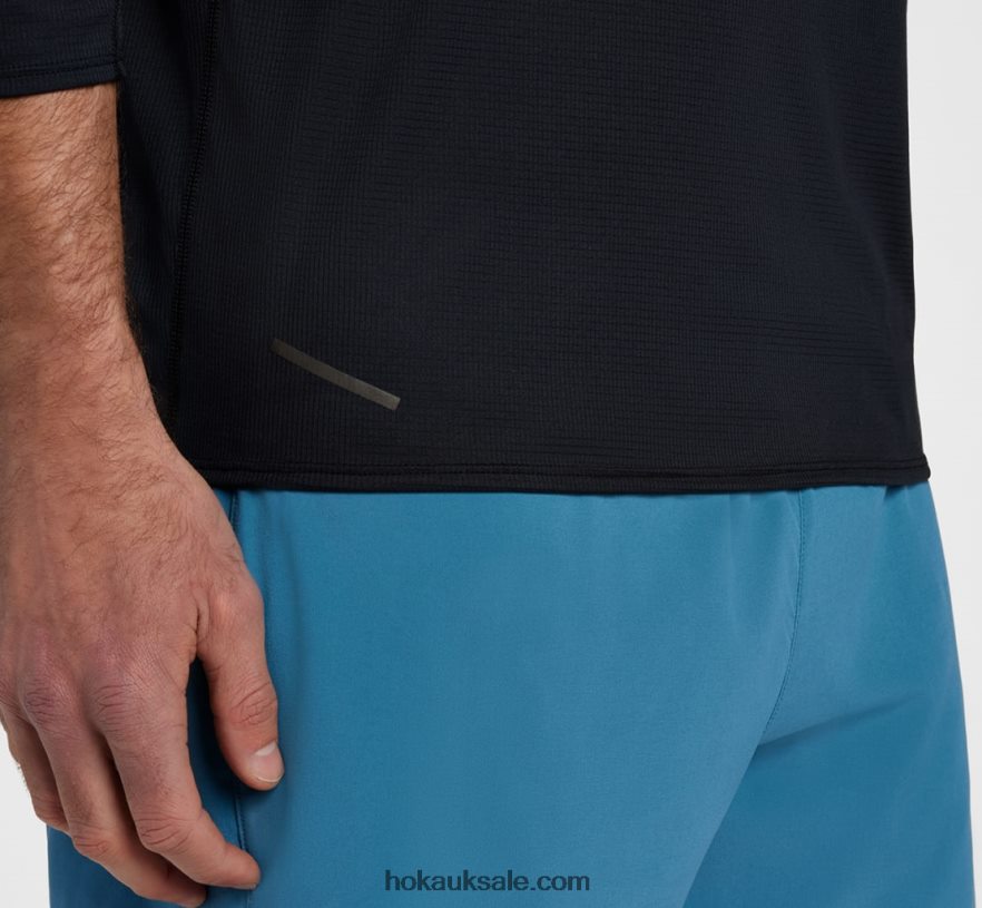 XHPD4N641 Glide 3/4 Sleeve Men Mountain Spring Hoka