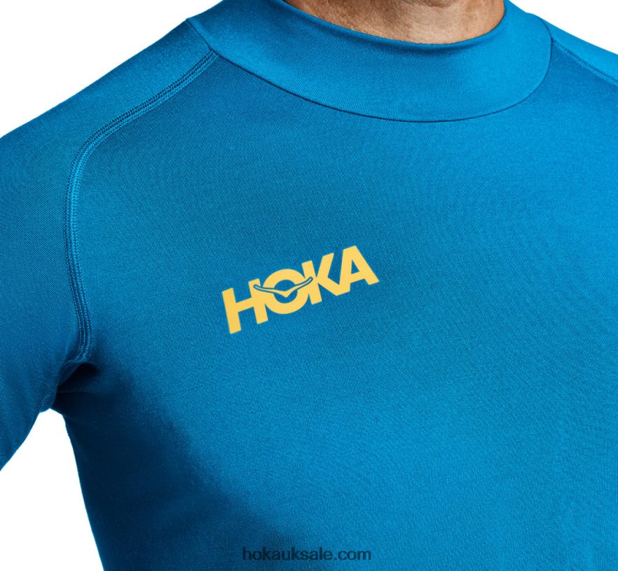 XHPD4N643 Merino Midlayer Men Diva Blue Hoka