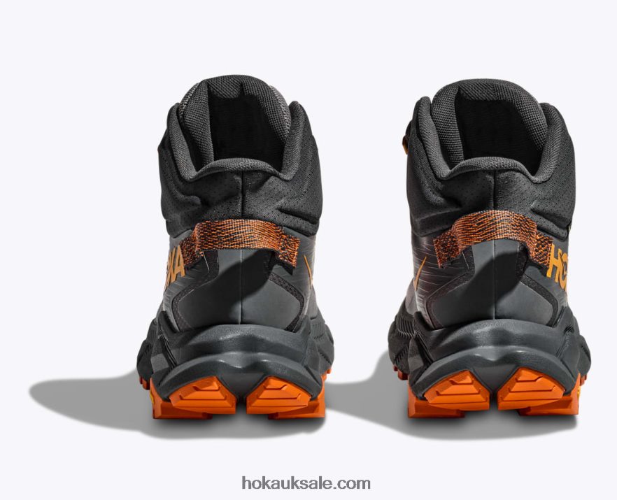 XHPD4N523 Trail Code GTX Men Castlerock/Persimmon Orange Hoka