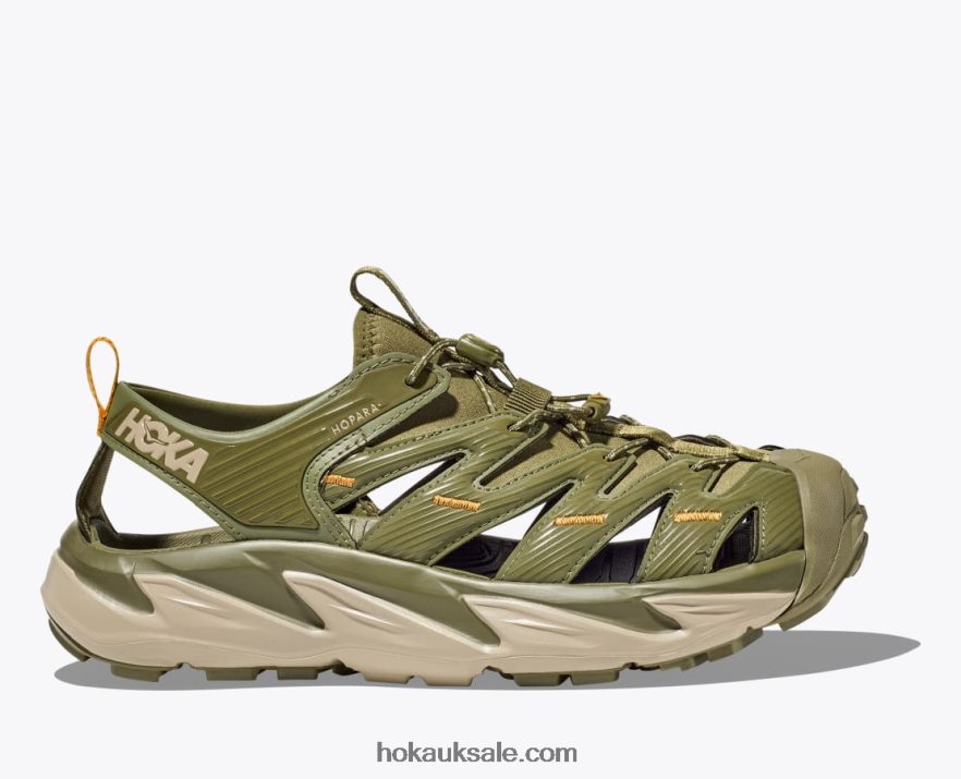 XHPD4N527 Hopara Men Avocado/Oxford Tan Hoka