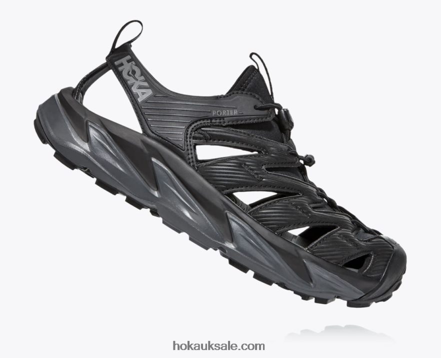 XHPD4N531 Hopara Men Black/Dark Shadow Hoka