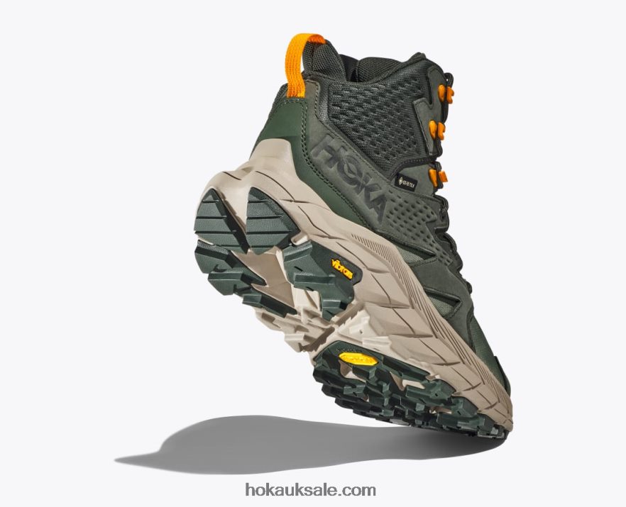 XHPD4N535 Anacapa Mid GTX Men Thyme/Radiant Yellow Hoka