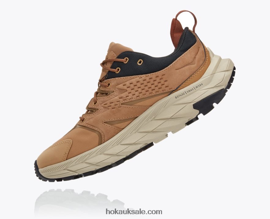 XHPD4N543 Anacapa Low GTX Men Tiger's Eye/Black Hoka