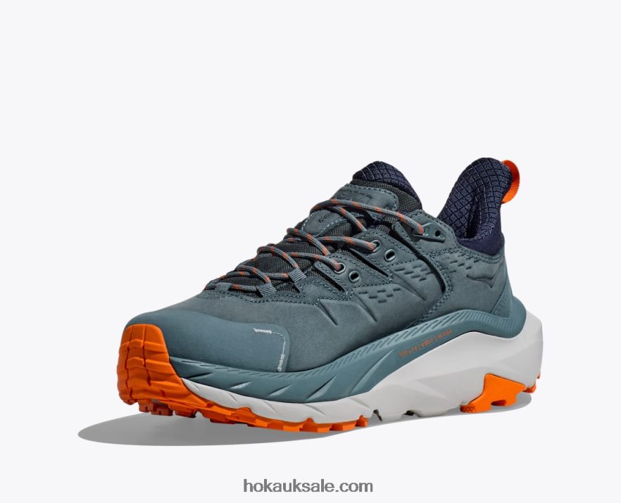 XHPD4N550 Kaha 2 Low GTX Men Goblin Blue/Harbor Mist Hoka