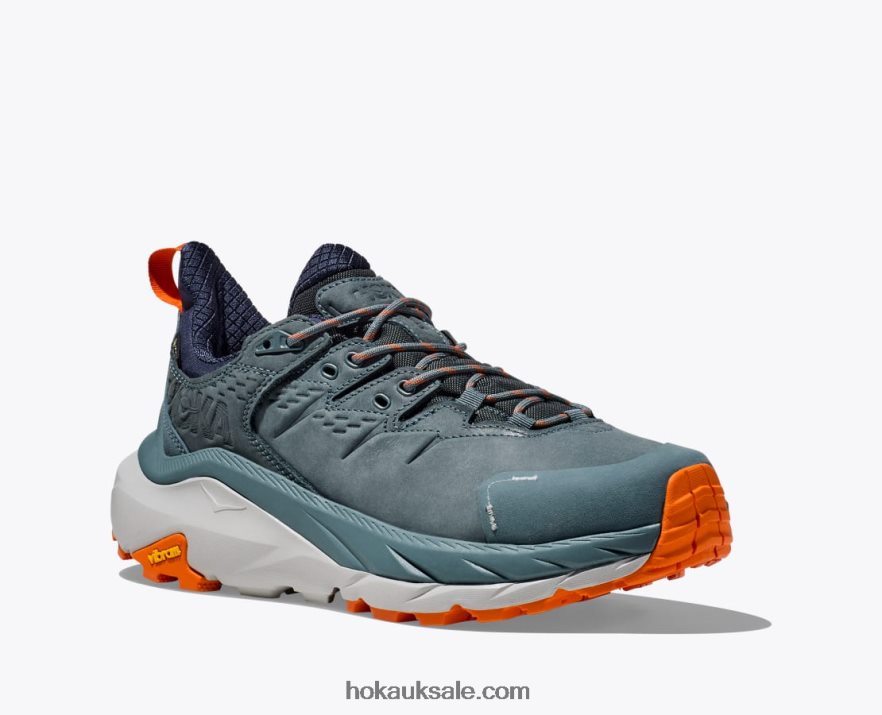 XHPD4N550 Kaha 2 Low GTX Men Goblin Blue/Harbor Mist Hoka