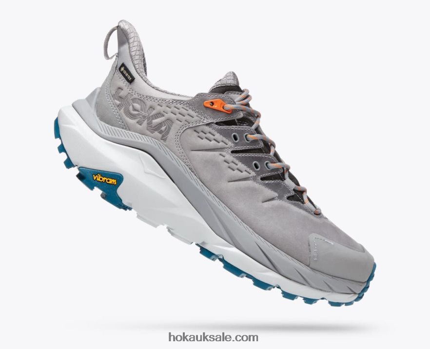 XHPD4N551 Kaha 2 Low GTX Men Sharkskin/Blue Coral Hoka