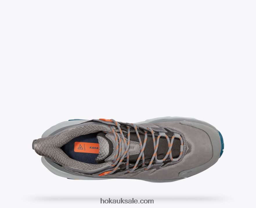 XHPD4N551 Kaha 2 Low GTX Men Sharkskin/Blue Coral Hoka