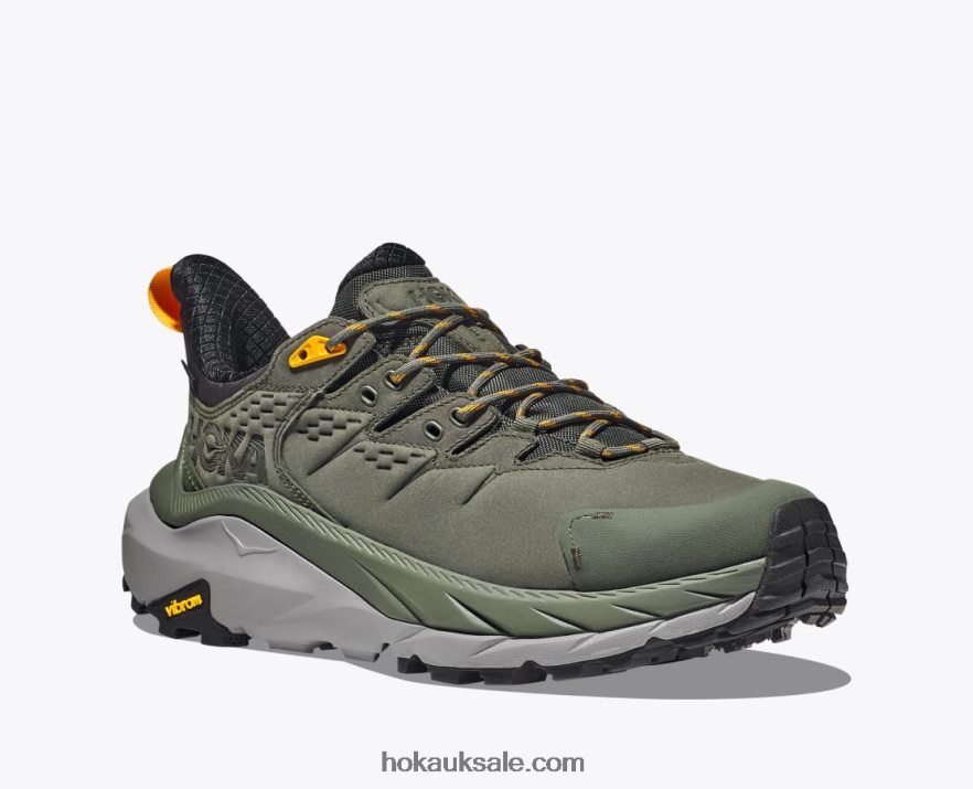 XHPD4N552 Kaha 2 Low GTX Men Thyme/Radiant Yellow Hoka