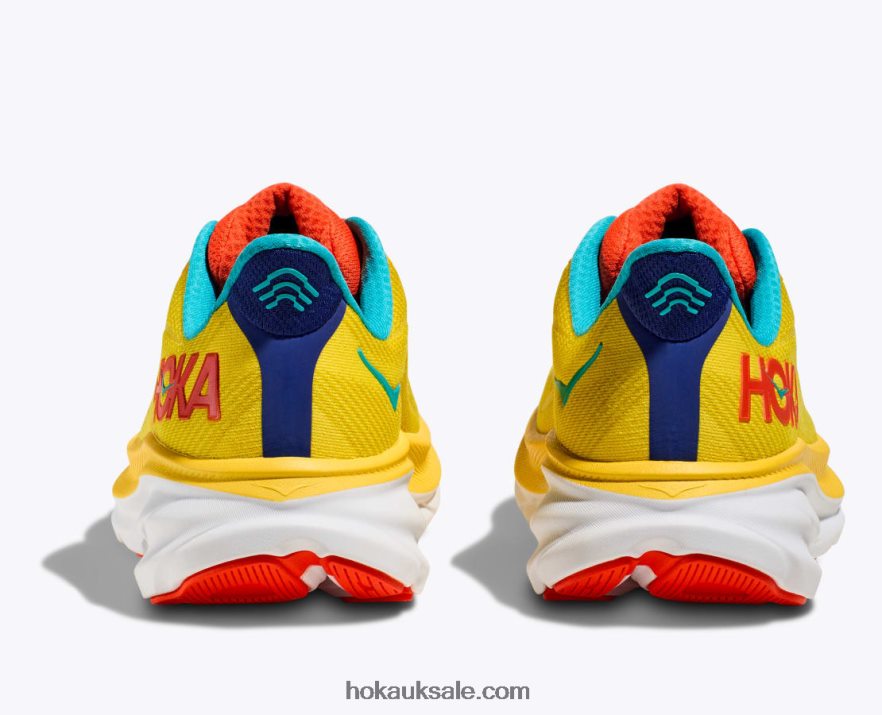 XHPD4N410 Clifton 9 Men Passion Fruit/Maize Hoka