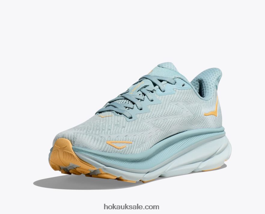 XHPD4N411 Clifton 9 Men Cloud Blue/Ice Flow Hoka