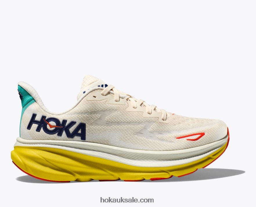 XHPD4N412 Clifton 9 Men Eggnog/Passion Fruit Hoka