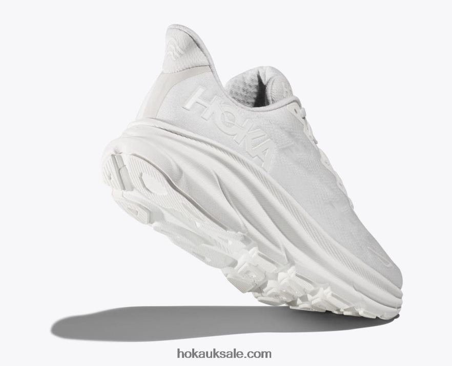 XHPD4N414 Clifton 9 Men White Hoka