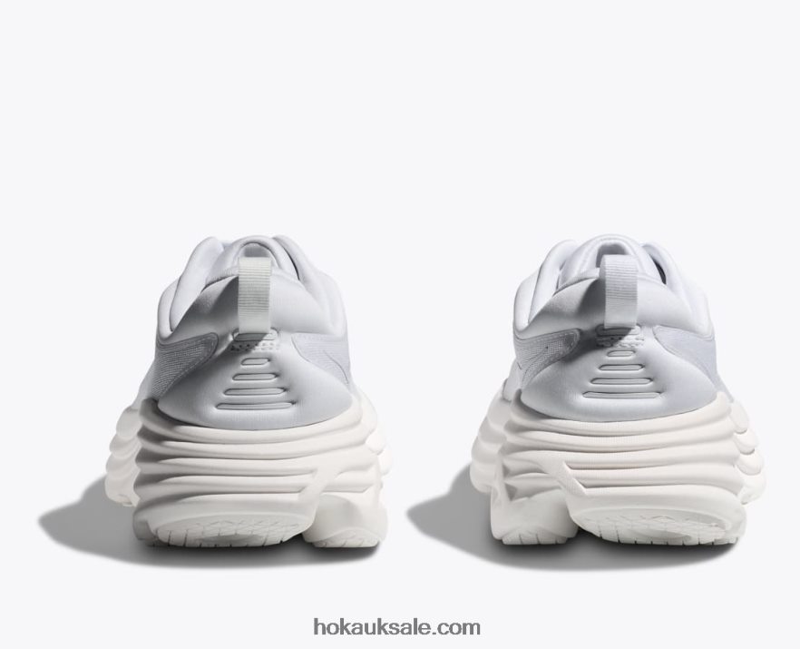 XHPD4N418 Bondi 8 Men White Hoka
