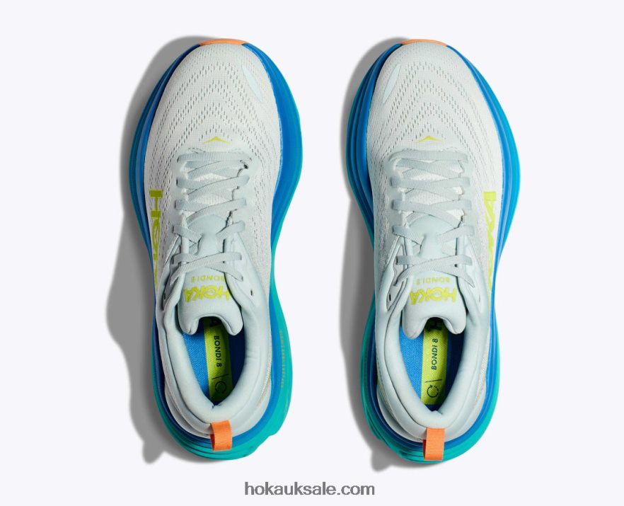 XHPD4N419 Bondi 8 Men Ice Flow/Bit Of Blue Hoka