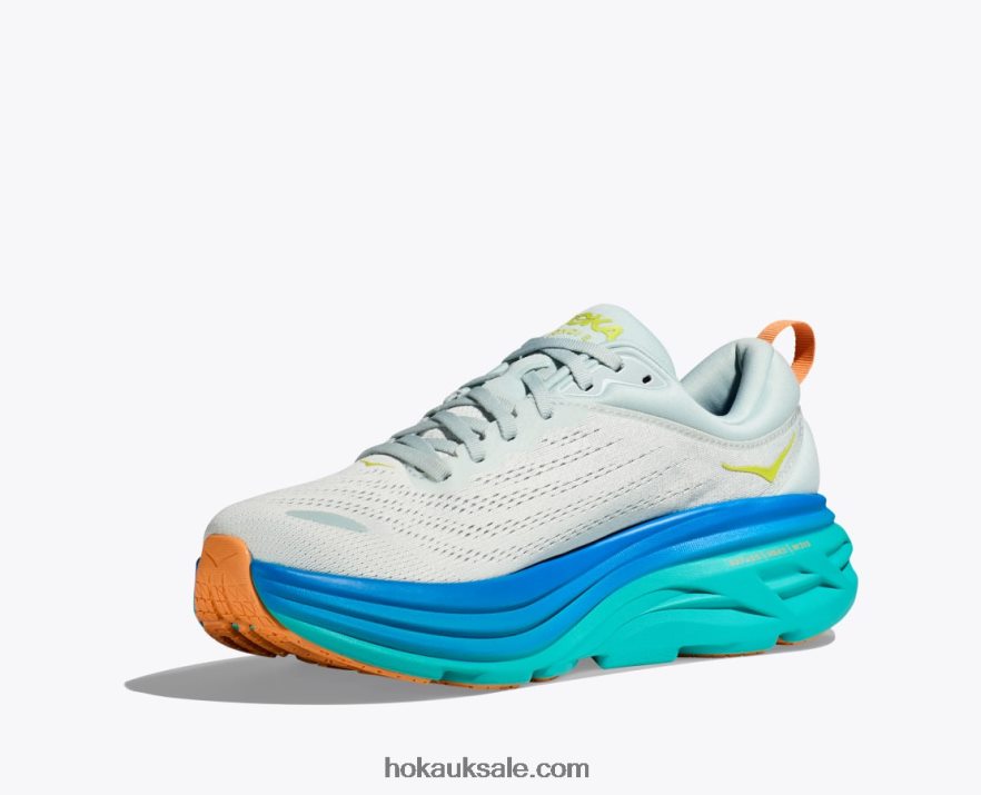 XHPD4N419 Bondi 8 Men Ice Flow/Bit Of Blue Hoka