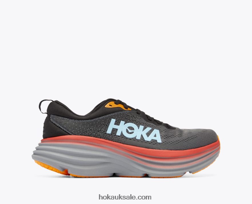 XHPD4N421 Bondi 8 Men Anthracite/Castlerock Hoka