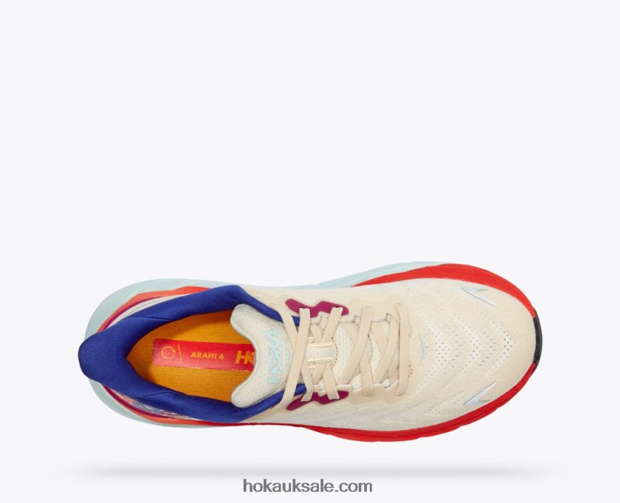 XHPD4N434 Arahi 6 Men Short Bread/Fiesta Hoka