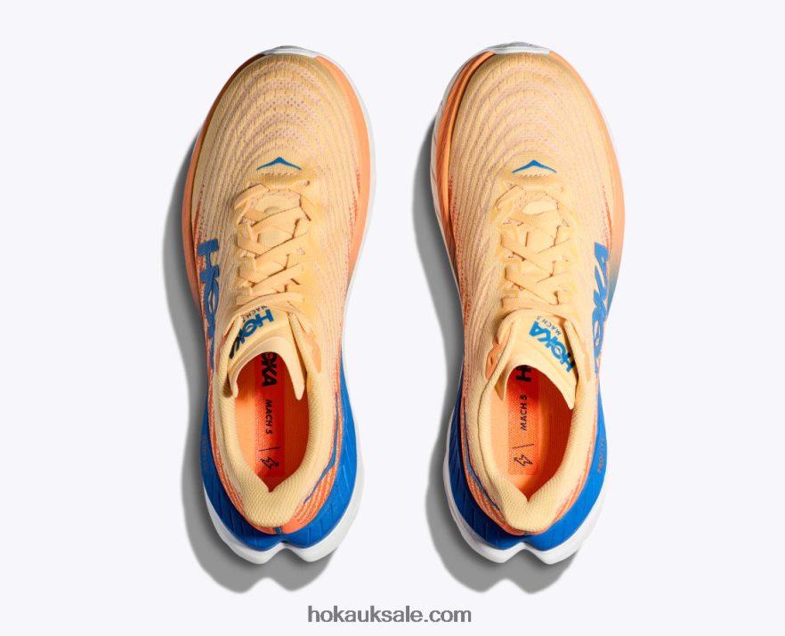 XHPD4N436 Mach 5 Men Impala/Vibrant Orange Hoka