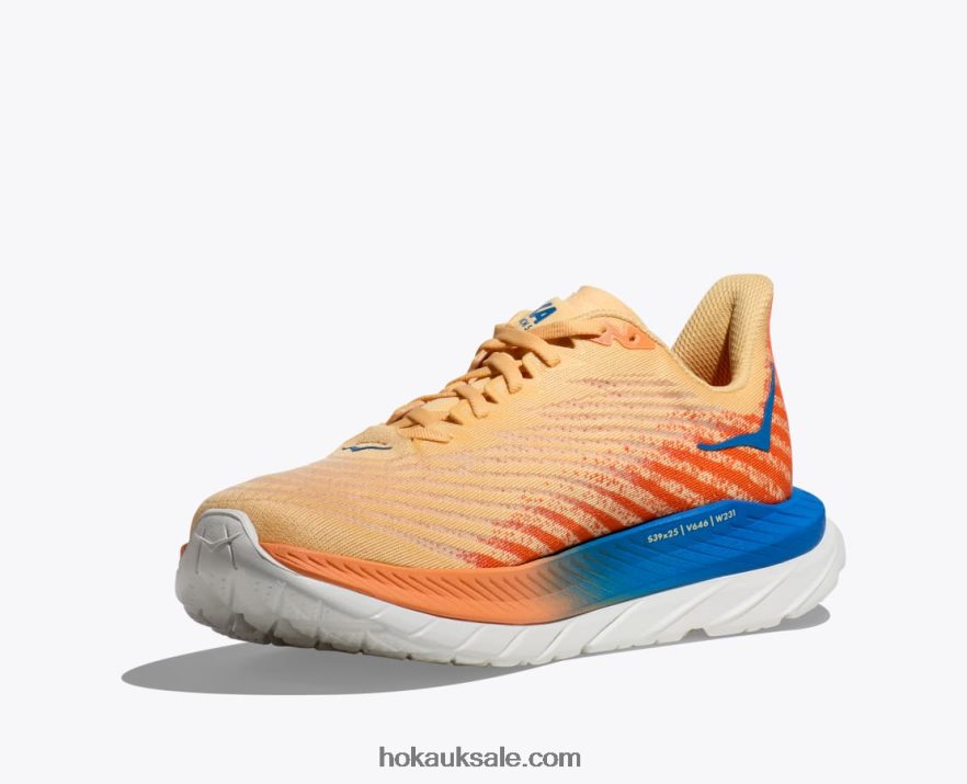 XHPD4N436 Mach 5 Men Impala/Vibrant Orange Hoka