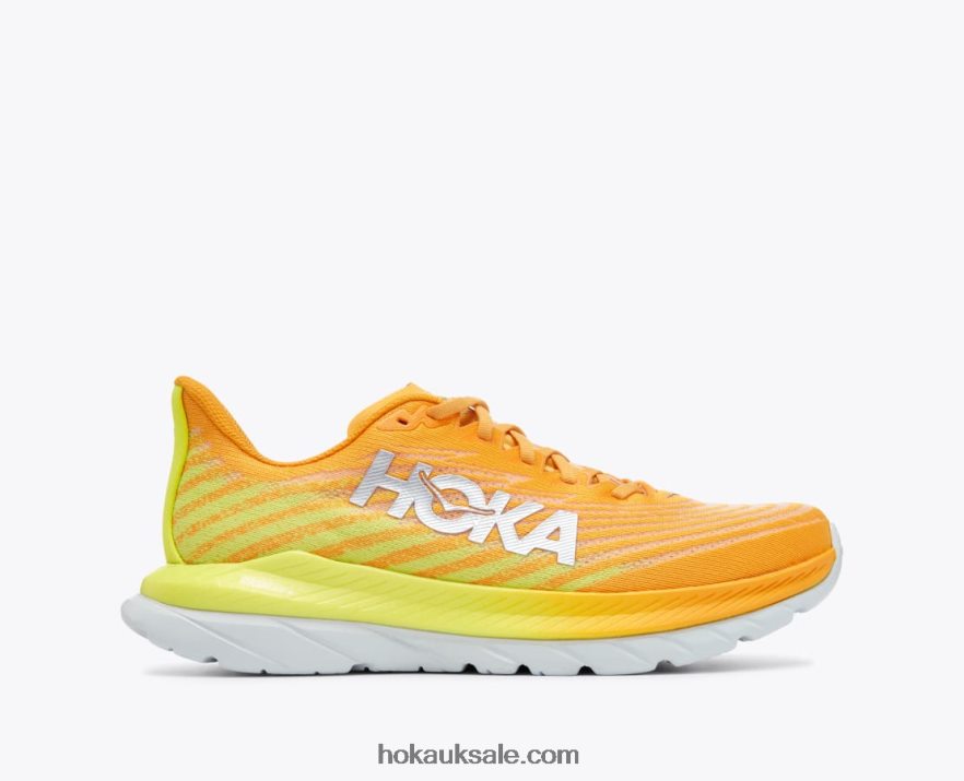 XHPD4N439 Mach 5 Men Radiant Yellow/Evening Primrose Hoka
