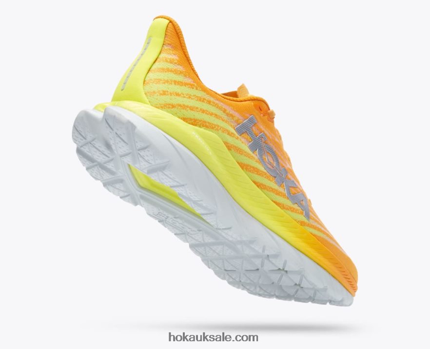 XHPD4N439 Mach 5 Men Radiant Yellow/Evening Primrose Hoka