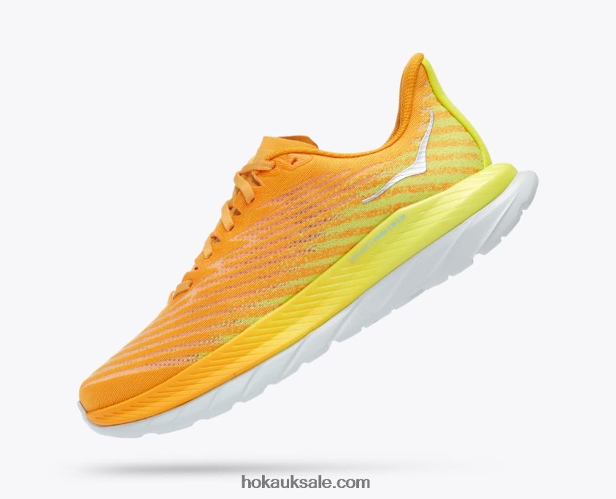 XHPD4N439 Mach 5 Men Radiant Yellow/Evening Primrose Hoka