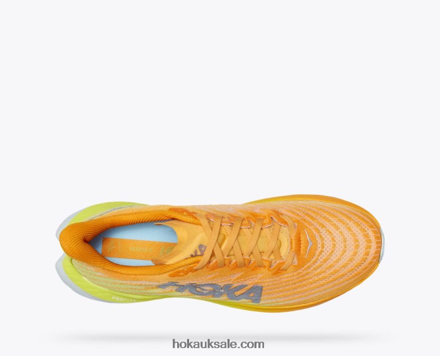 XHPD4N439 Mach 5 Men Radiant Yellow/Evening Primrose Hoka