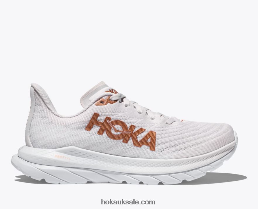 XHPD4N442 Mach 5 Men White/Copper Hoka