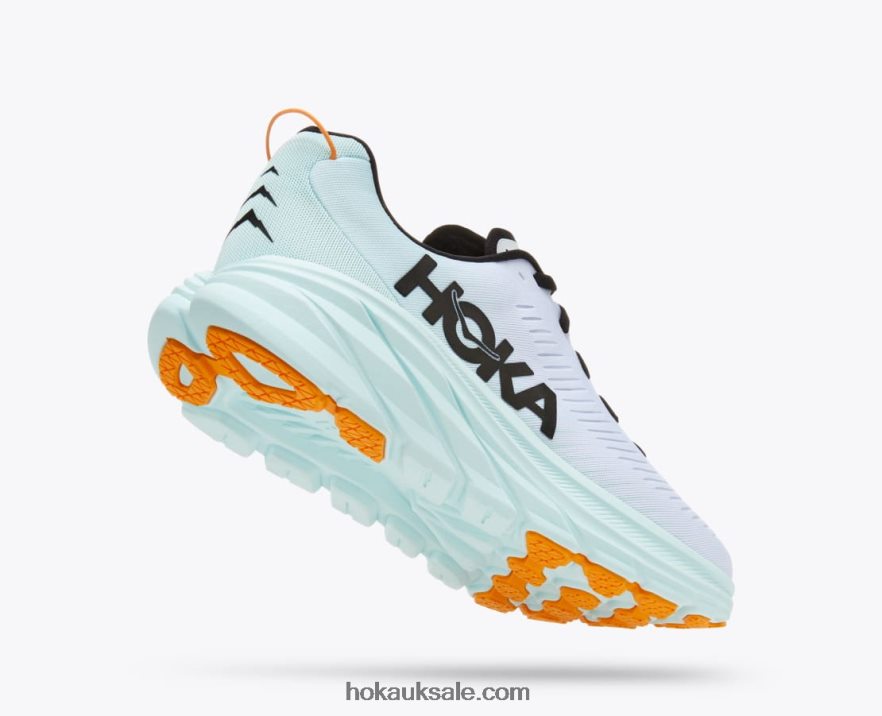 XHPD4N447 Rincon 3 Men White/Blue Glass Hoka