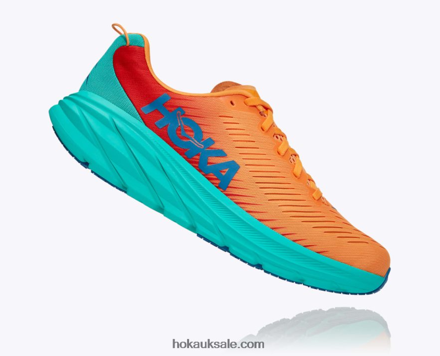 XHPD4N448 Rincon 3 Men Blazing Orange/Fiesta Hoka