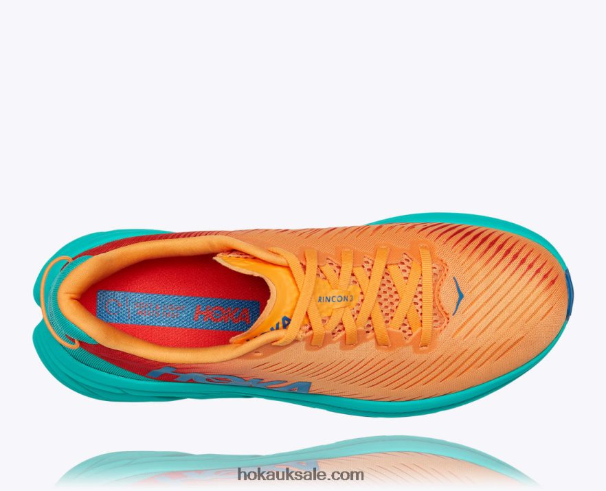 XHPD4N448 Rincon 3 Men Blazing Orange/Fiesta Hoka