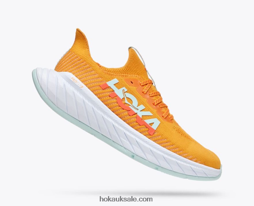 XHPD4N456 Carbon X 3 Men Radiant Yellow/Camellia Hoka