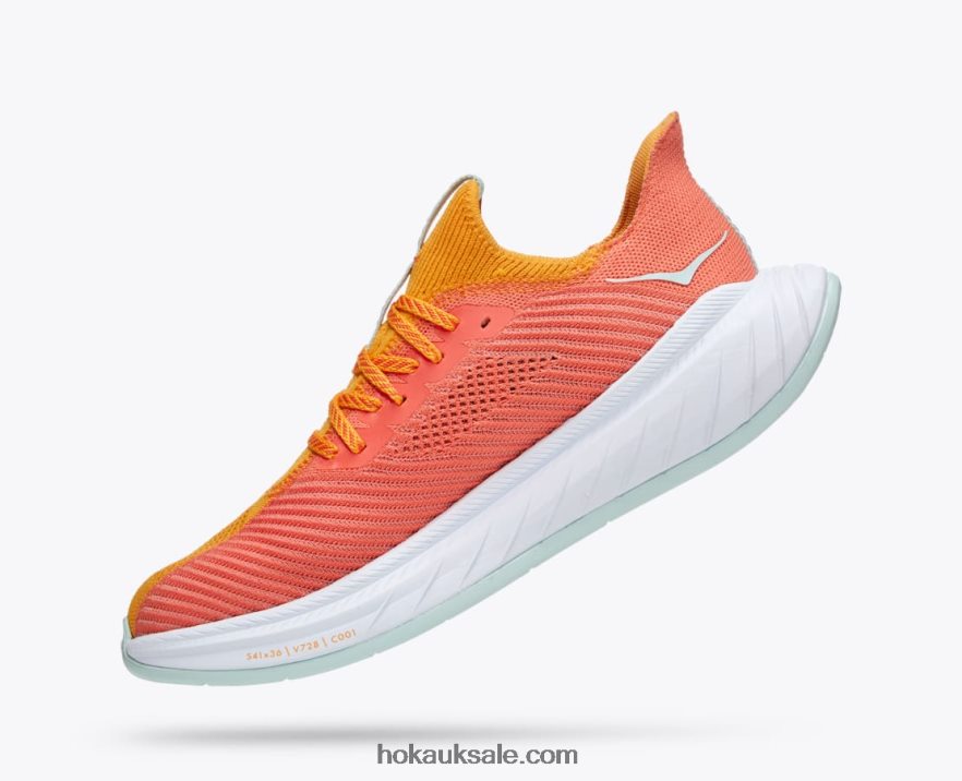 XHPD4N456 Carbon X 3 Men Radiant Yellow/Camellia Hoka