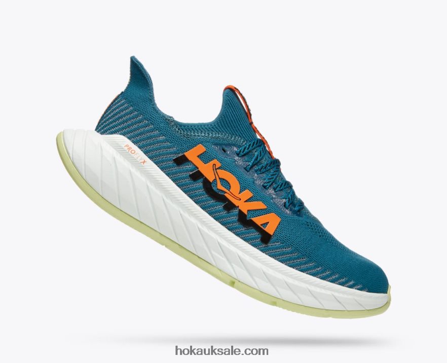 XHPD4N460 Carbon X 3 Men Blue Coral/Black Hoka