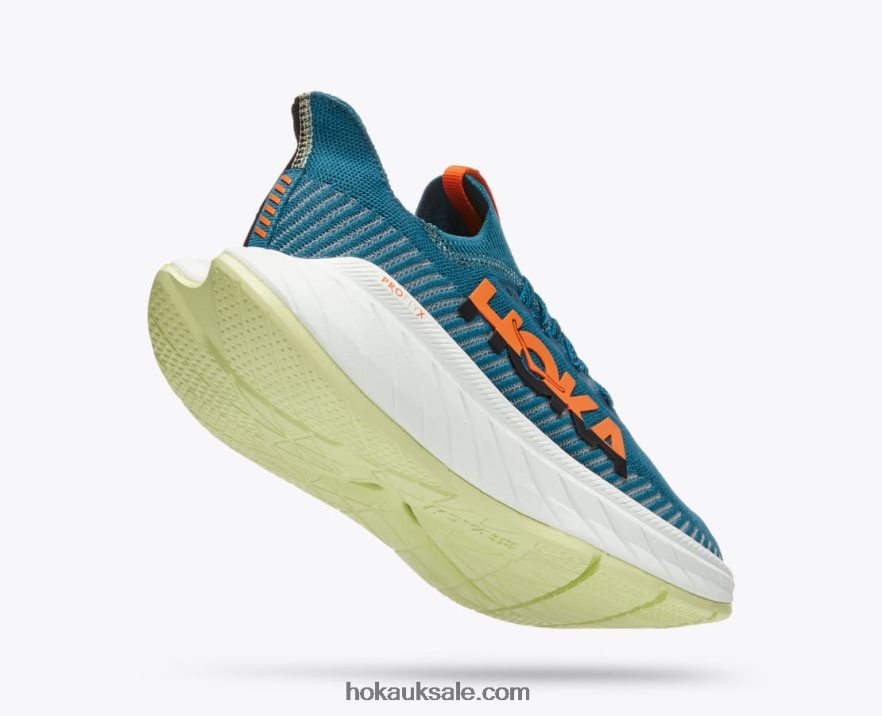 XHPD4N460 Carbon X 3 Men Blue Coral/Black Hoka