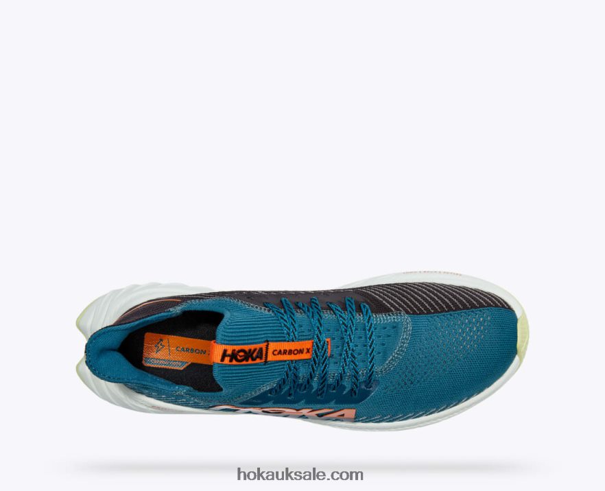 XHPD4N460 Carbon X 3 Men Blue Coral/Black Hoka