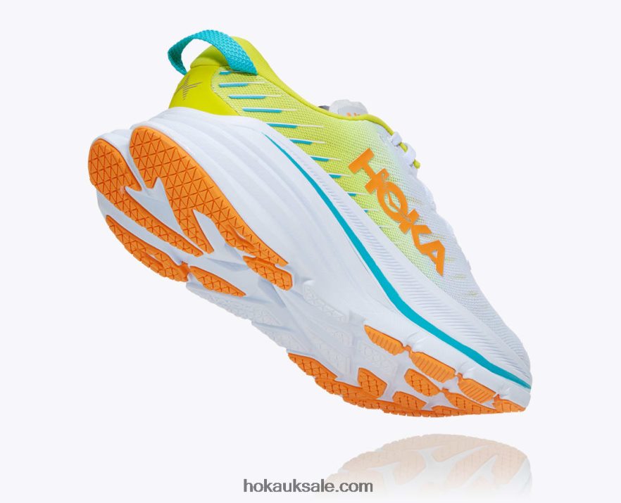 XHPD4N466 Bondi X Men White/Evening Primrose Hoka