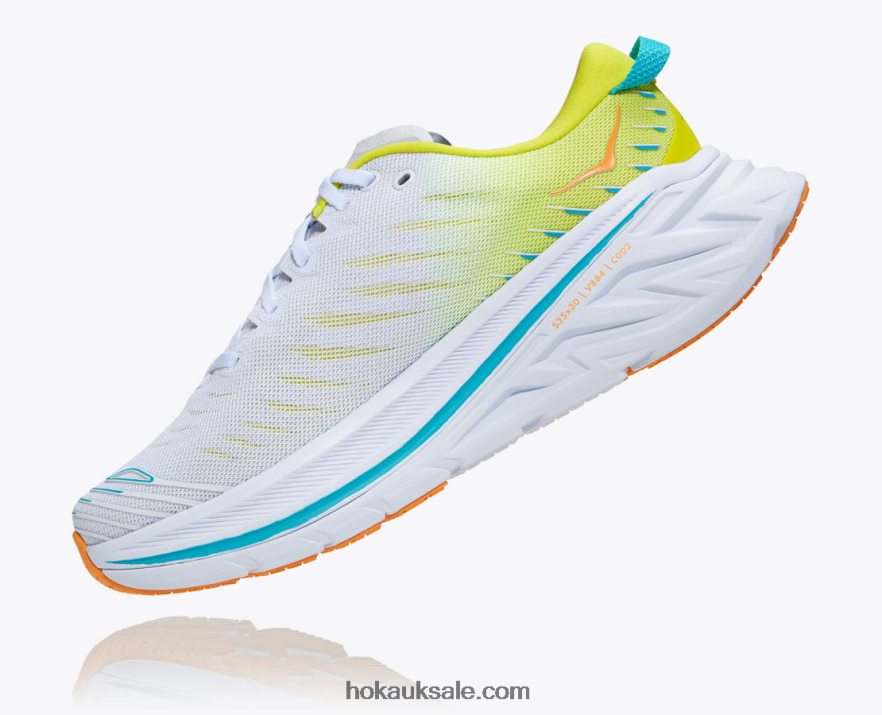 XHPD4N466 Bondi X Men White/Evening Primrose Hoka