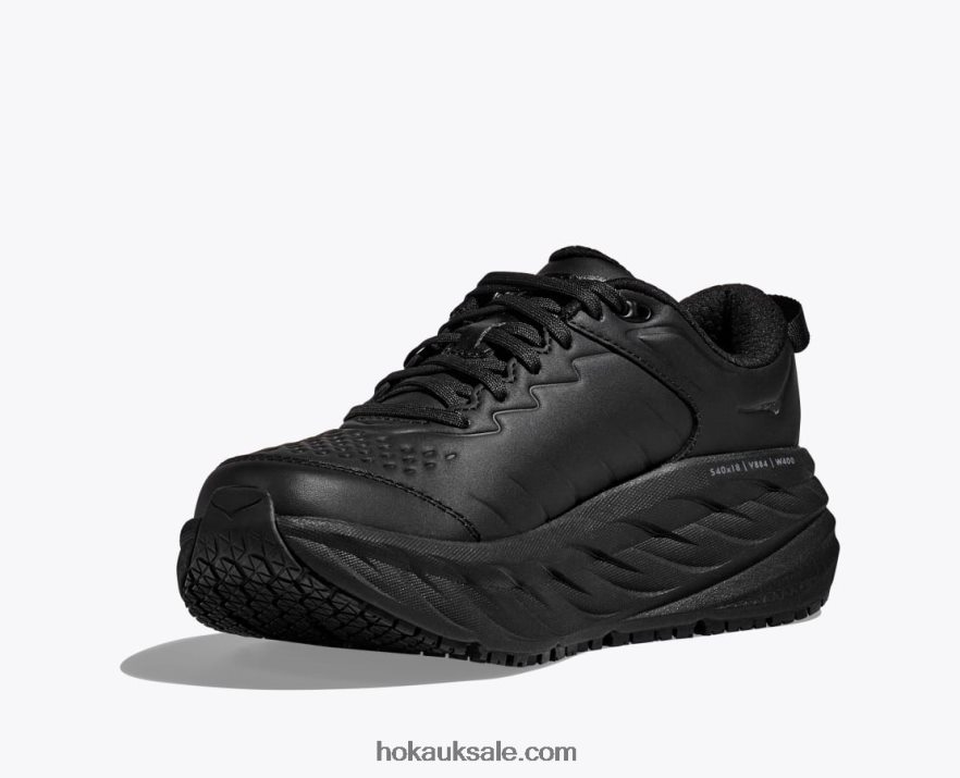 XHPD4N468 Bondi SR Men Black Hoka