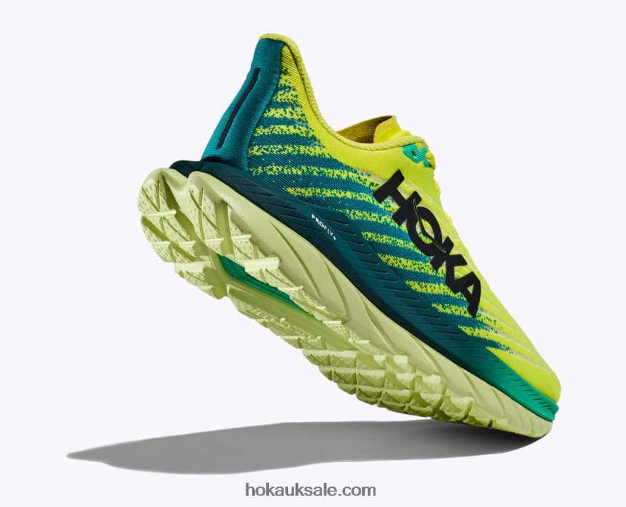 XHPD4N476 IRONMAN Mach 5 Men Evening Primrose/Kayaking Hoka