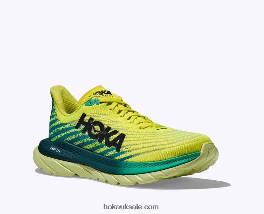 XHPD4N476 IRONMAN Mach 5 Men Evening Primrose/Kayaking Hoka