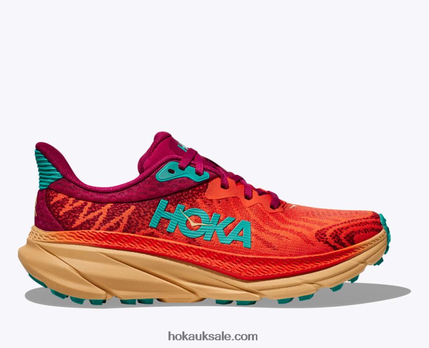XHPD4N568 Challenger 7 Men Stone Blue/Evening Primrose Hoka