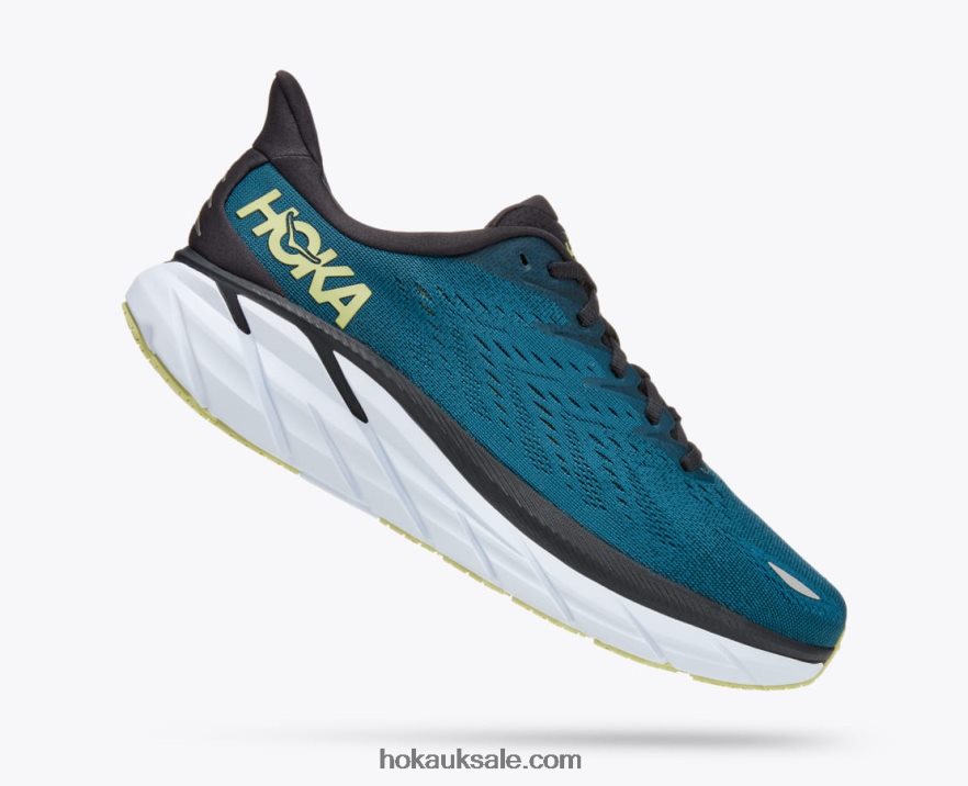 XHPD4N572 Clifton 8 Men Blue Coral/Butterfly Hoka